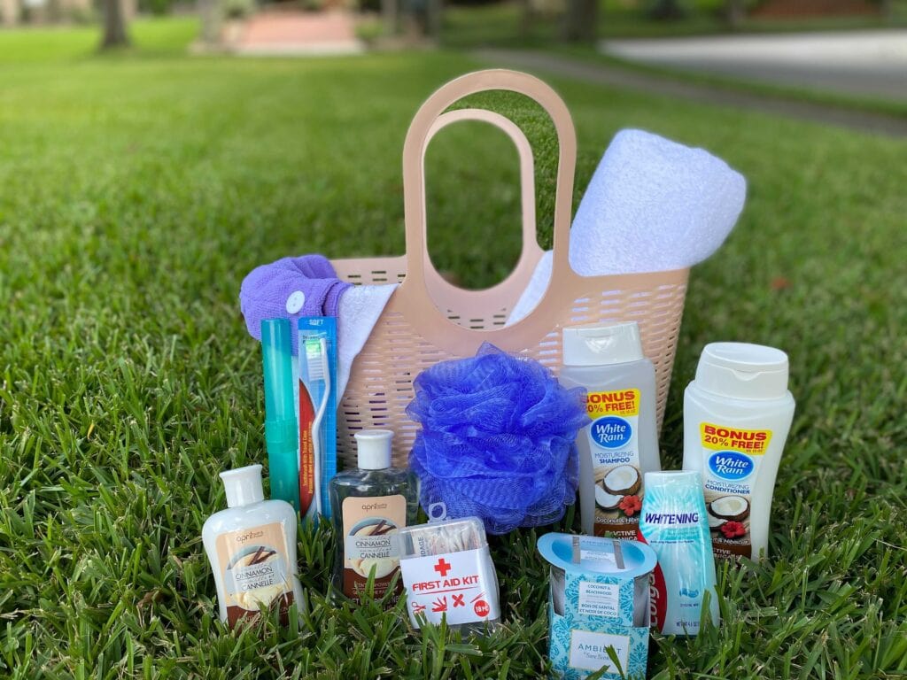college shower tote gift idea