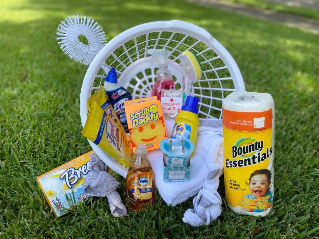 college gift baskets from dollar tree