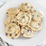 Chocolate chip cookies with shortening