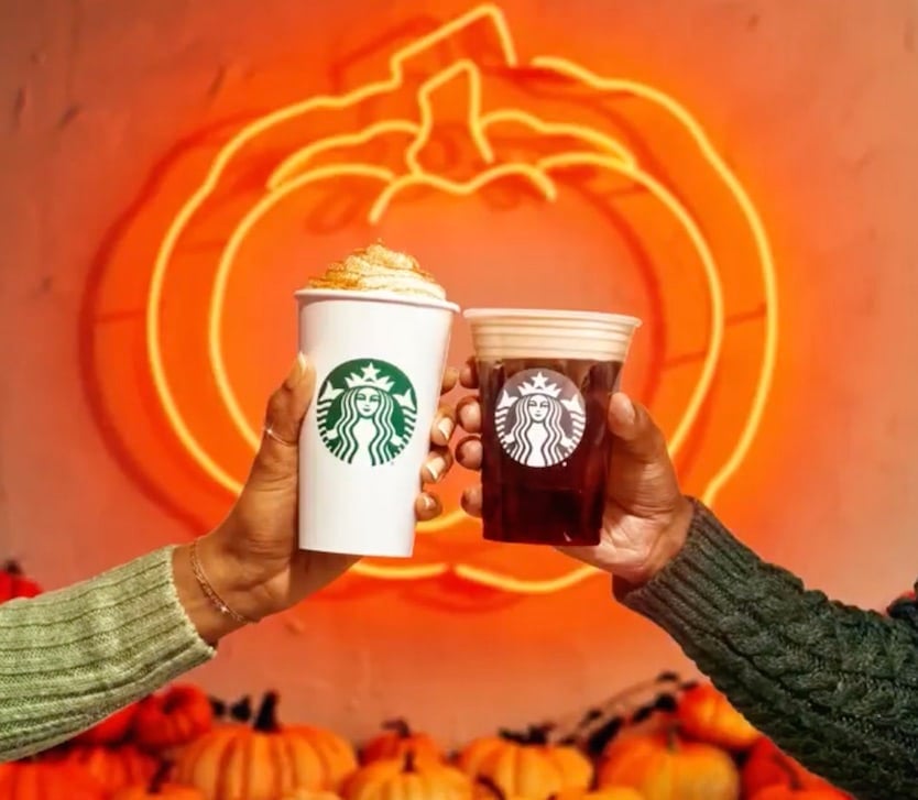 Starbucks Fall Drinks
