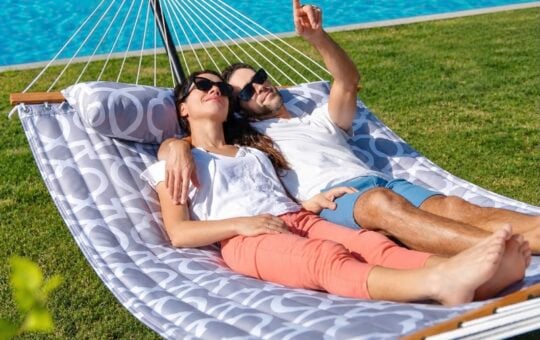 ANAGOO Double Hammock with Stand