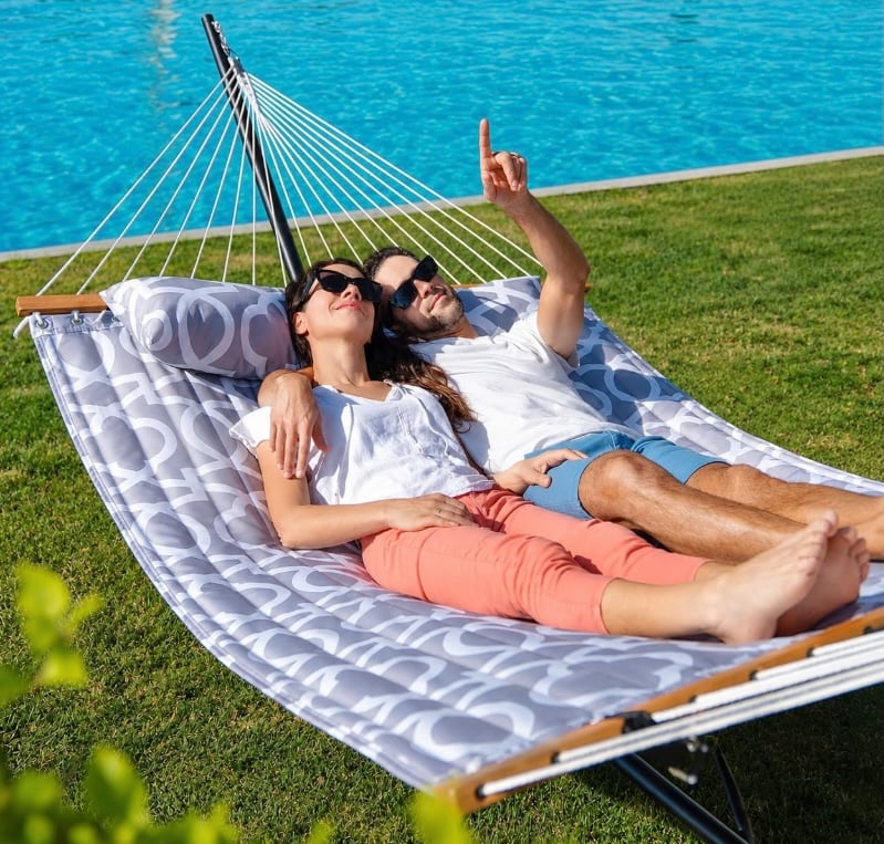 ANAGOO Double Hammock with Stand