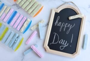 how to make sidewalk chalk paint