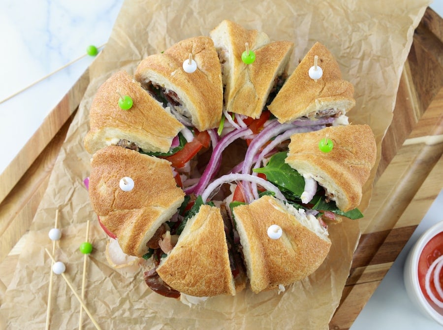Bund-Widtch Party Sandwiches