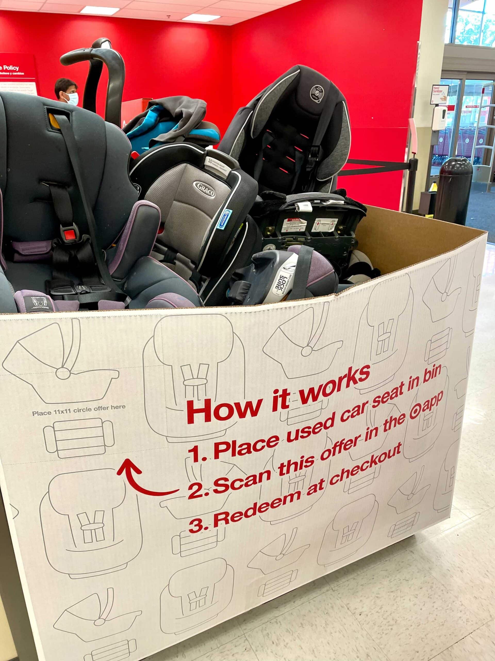 target car seat trade in