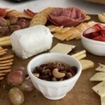 finished charcuterie board