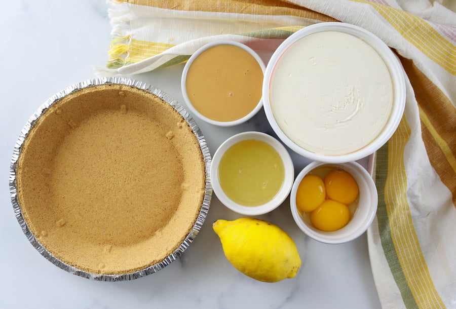 Items needed for lemon pie