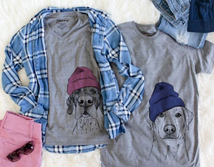 beanie dog shirts with flannel
