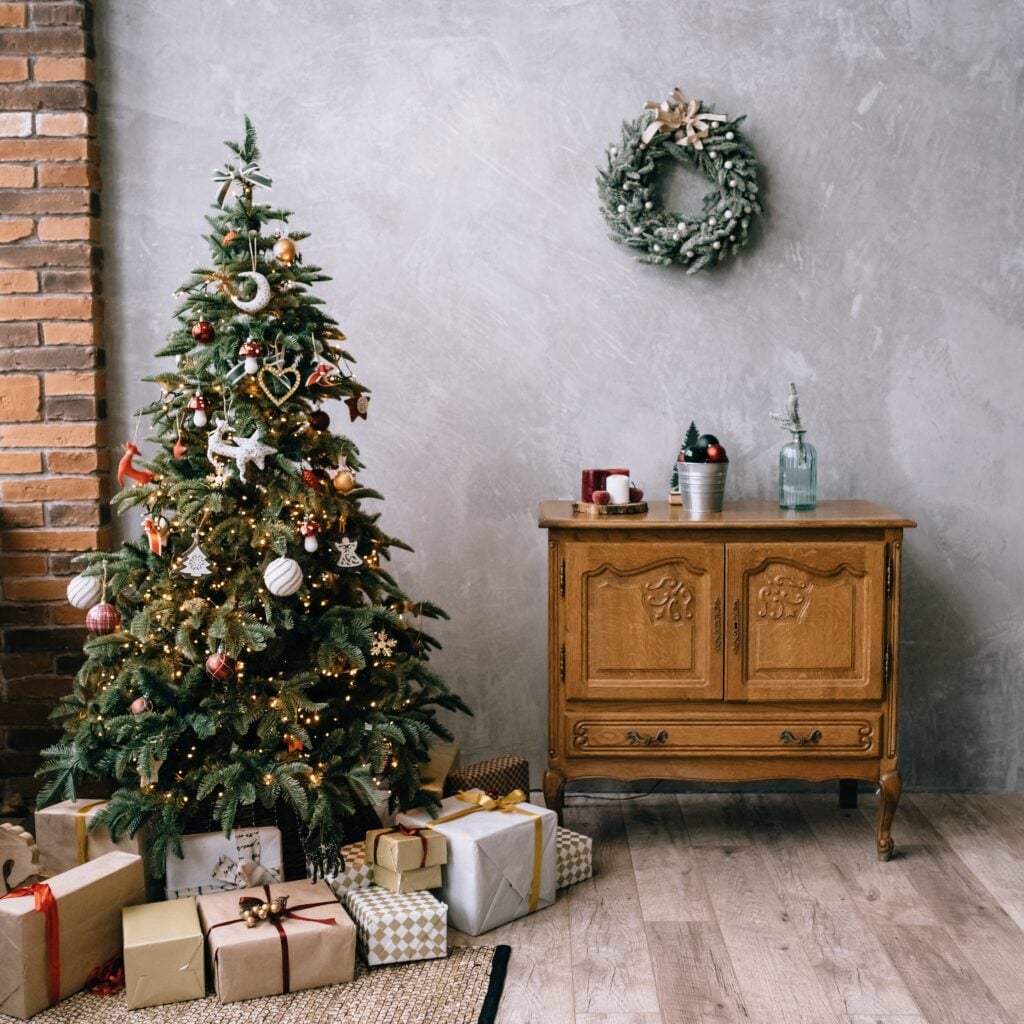 presents under Christmas tree from amazon list