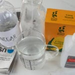 DIY Window Cleaner Ingredients