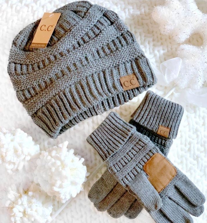CC Beanie and Glove Set 