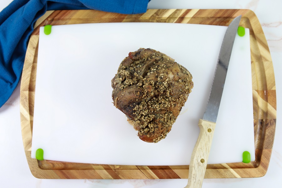 meat on cutting board