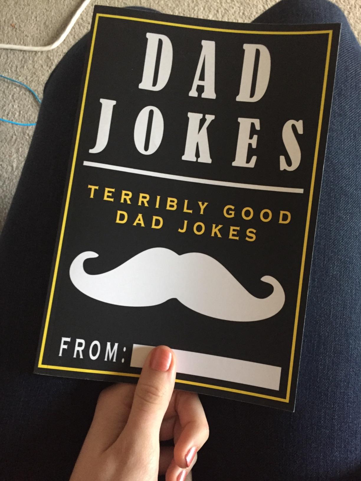 Dad jokes book 