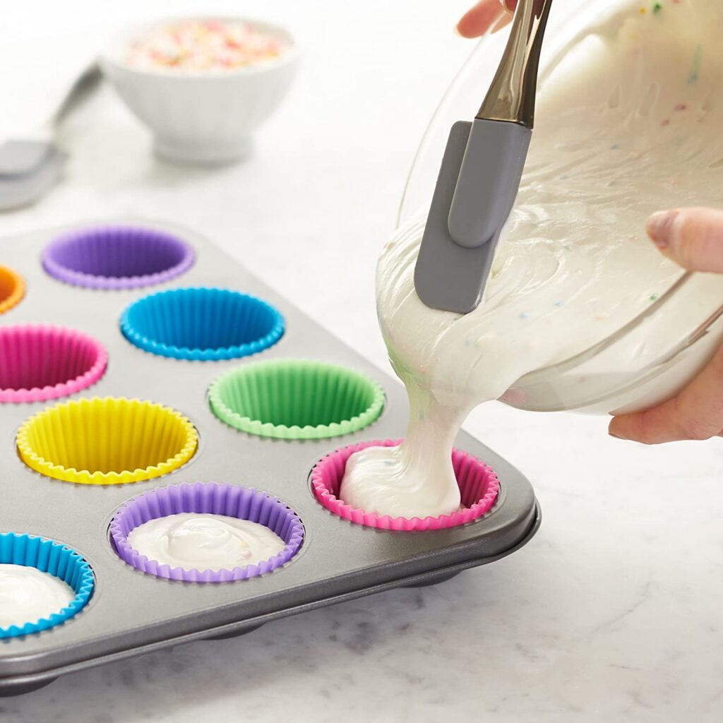 silicone cupcake liners