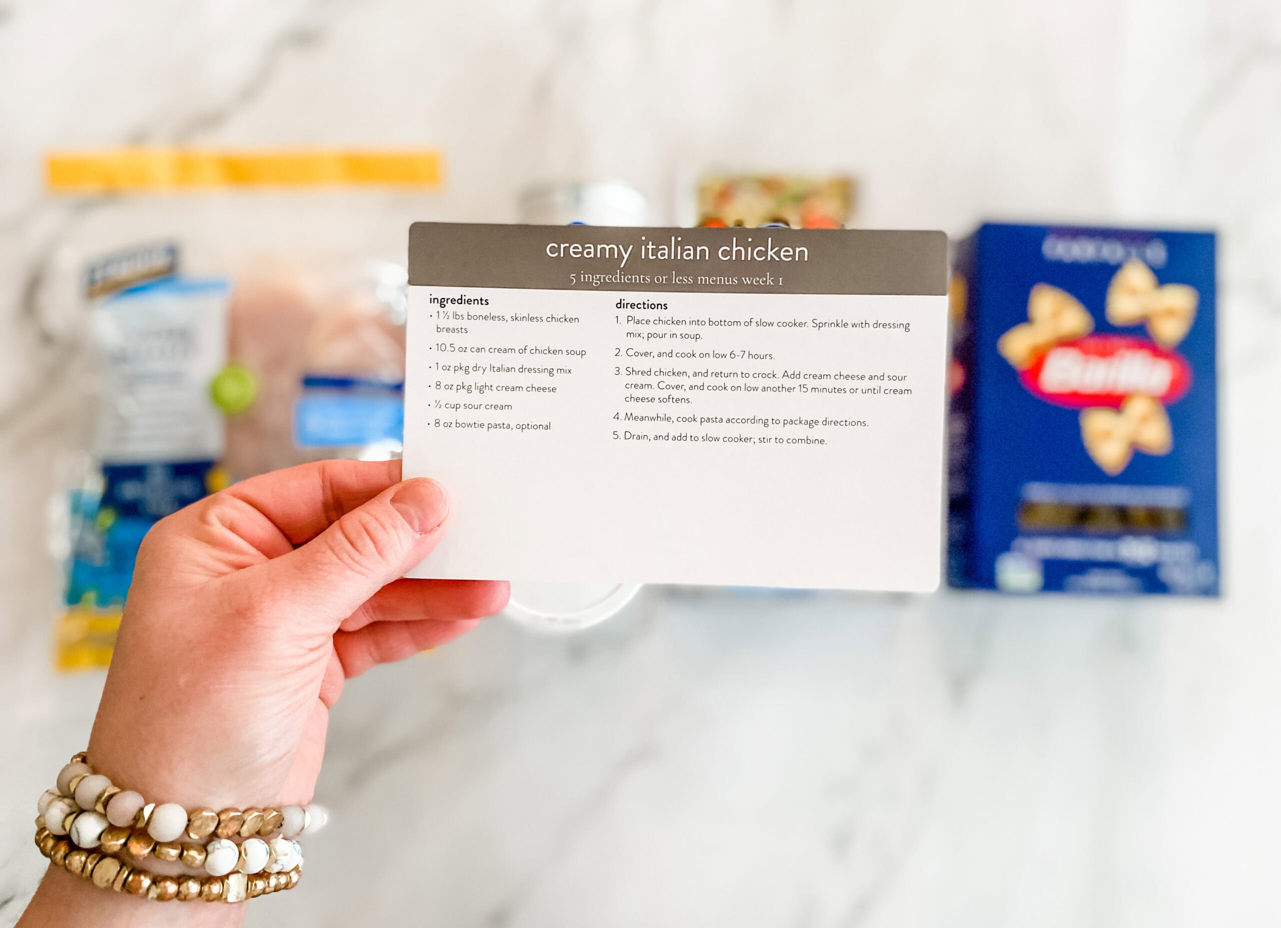 Italian Chicken Recipe 5 Ingredients