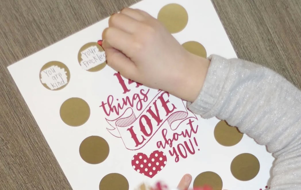 personalized valentine gift scratch off