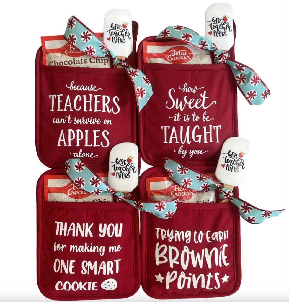 potholder for teacher appreciation