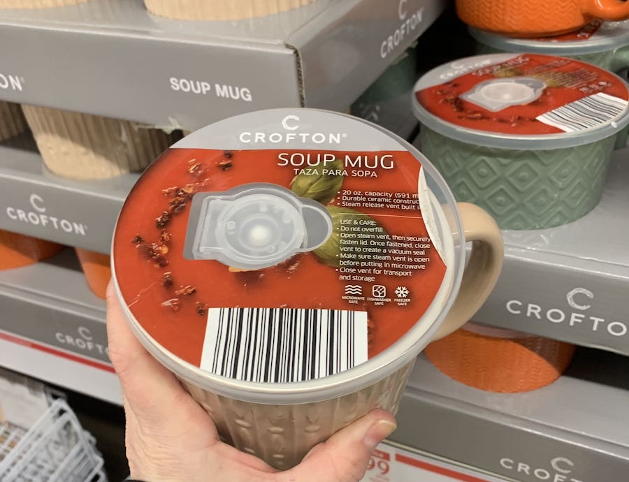 Aldi Finds Soup Mug