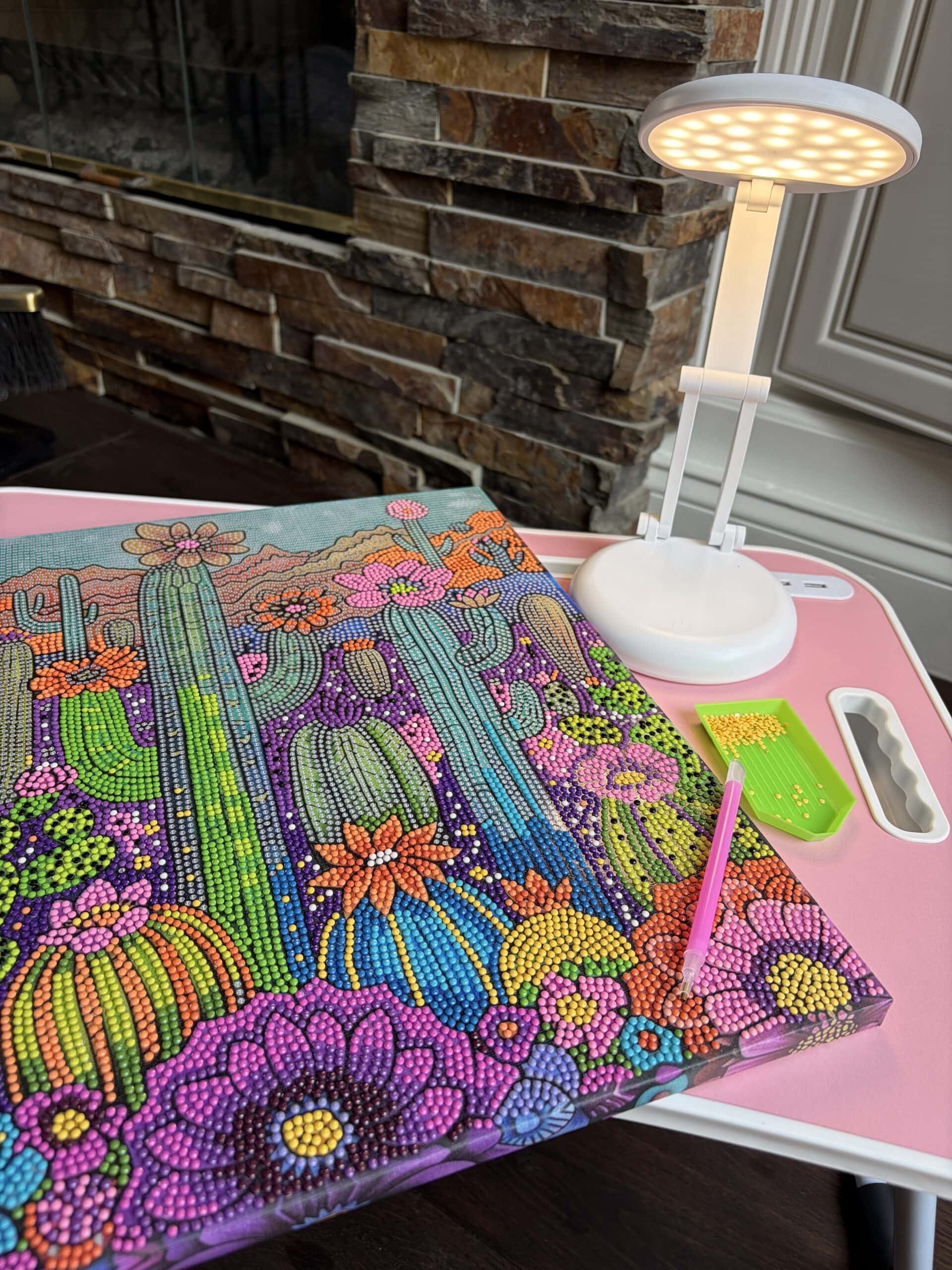 Diamond Art Kristen Lamp