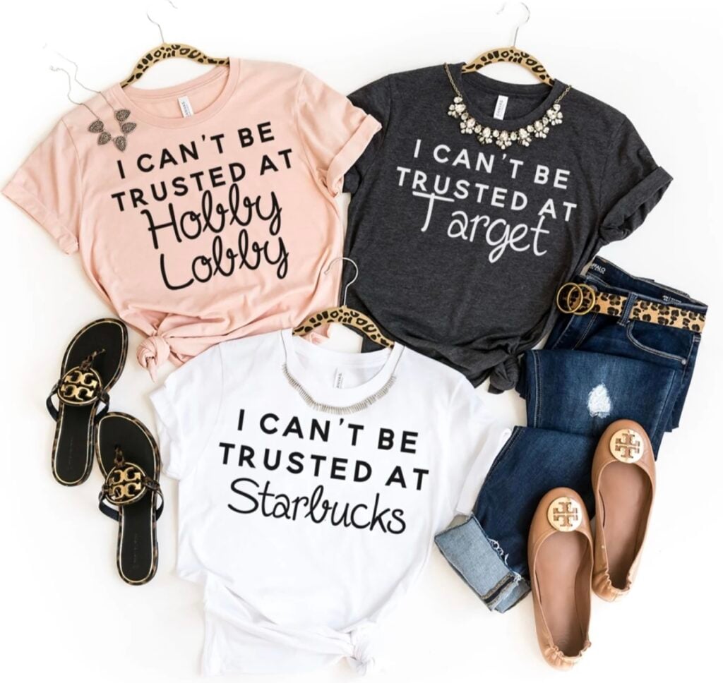I Can't be Trusted Tees
