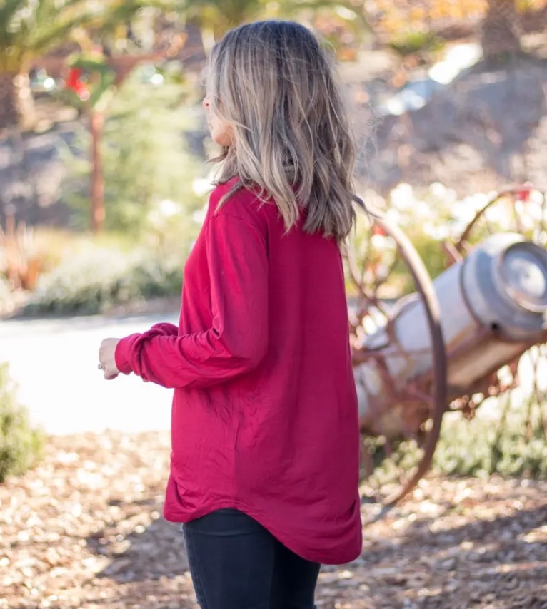 cranberry mia top 