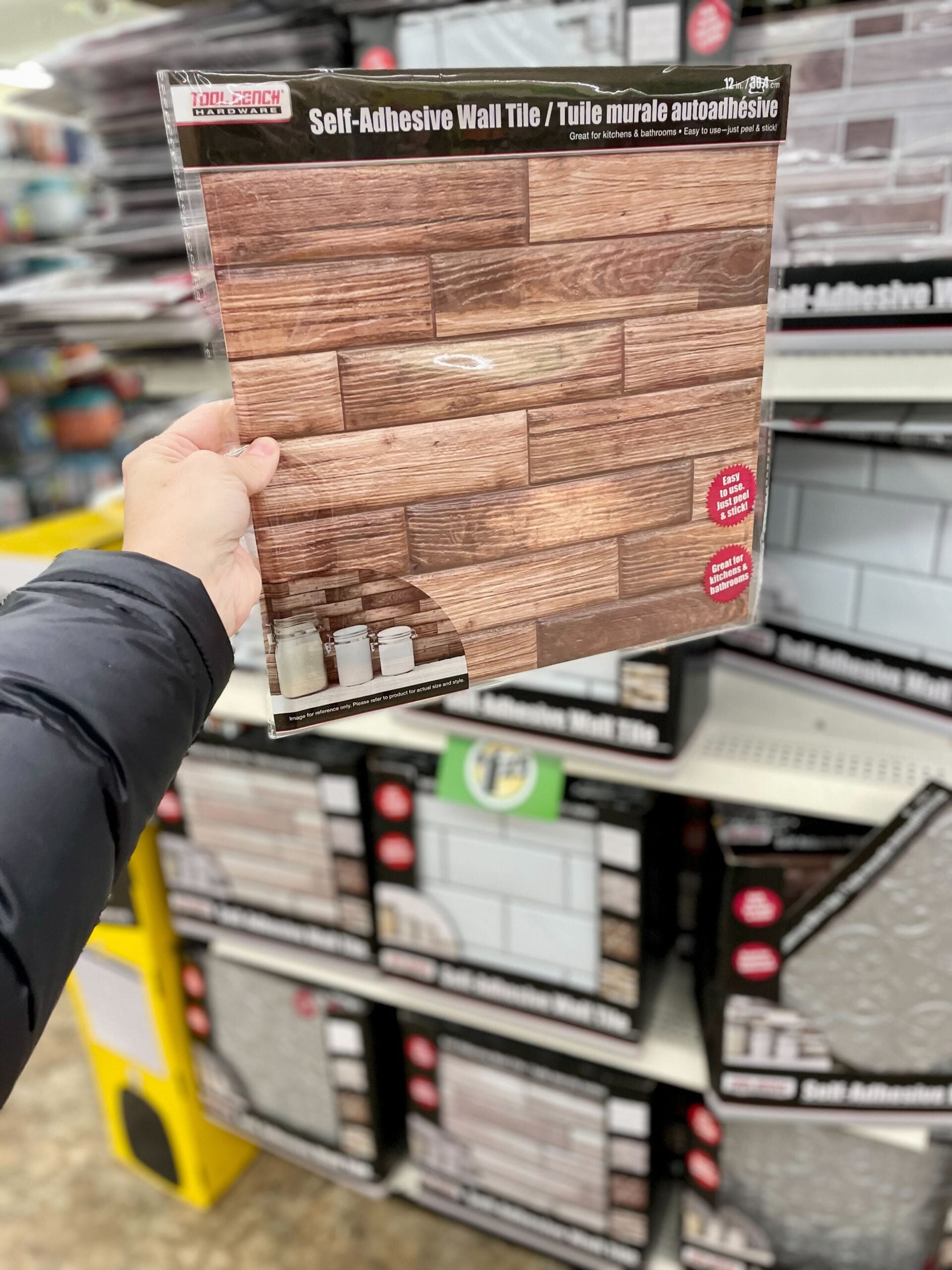 dollar tree wall tiles