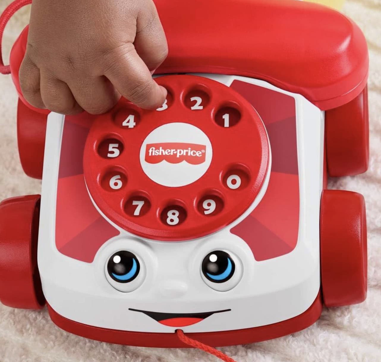 fisher-price red chatter phone