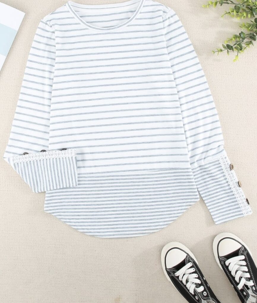 lace top laid out