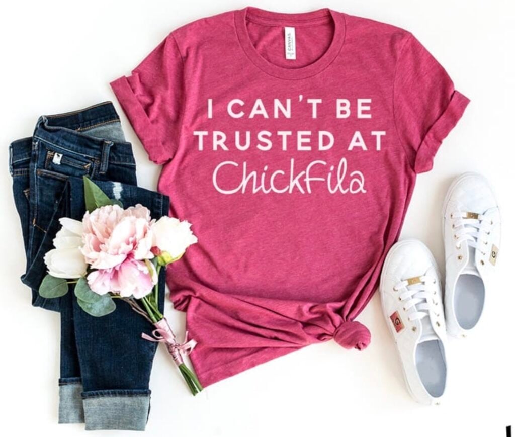 trusted at chikfila shirt
