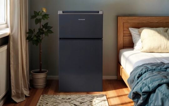 frigidaire 3.1 top freezer and fridge