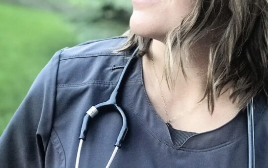 personalized stethoscope charm