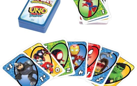 uno junior marvel spiderman