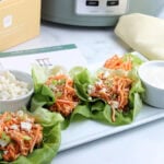 BUFFALO CHICKEN LETTUCE WRAPS SLOW COOKER WEEK3 FINAL WITH BOX H5