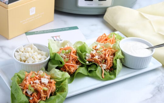 BUFFALO CHICKEN LETTUCE WRAPS SLOW COOKER WEEK3 FINAL WITH BOX H5