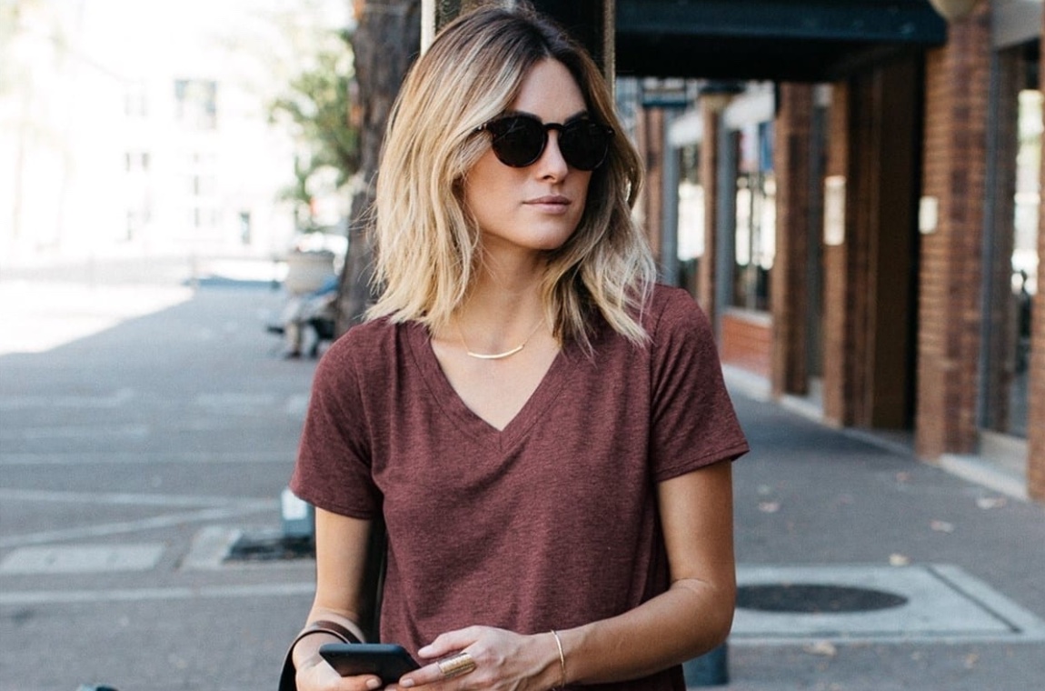 heather tee 