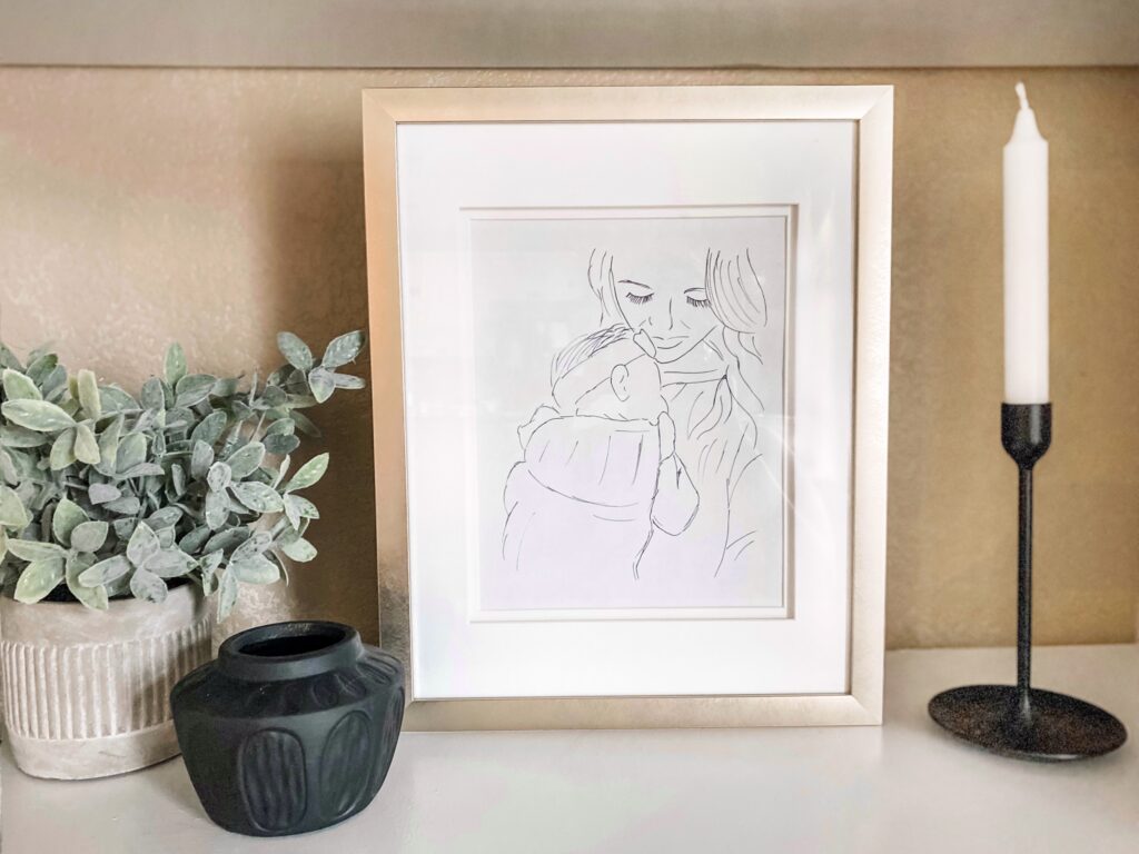 sharpie drawings become gallery art by tracing a photo in light