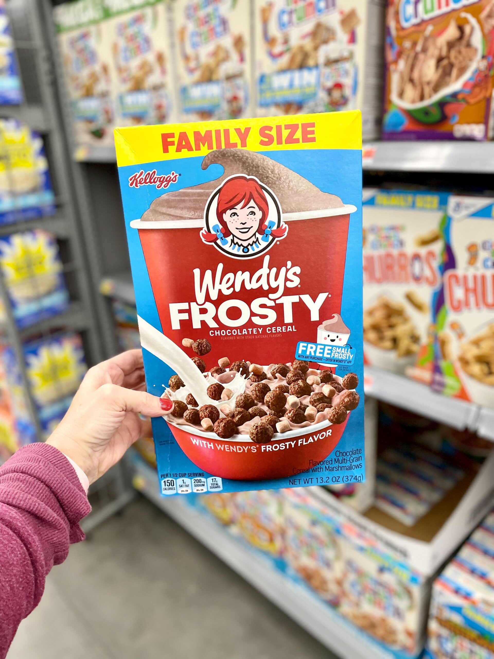 wendy's frosty cereal