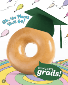 Krispy Kreme Graduation