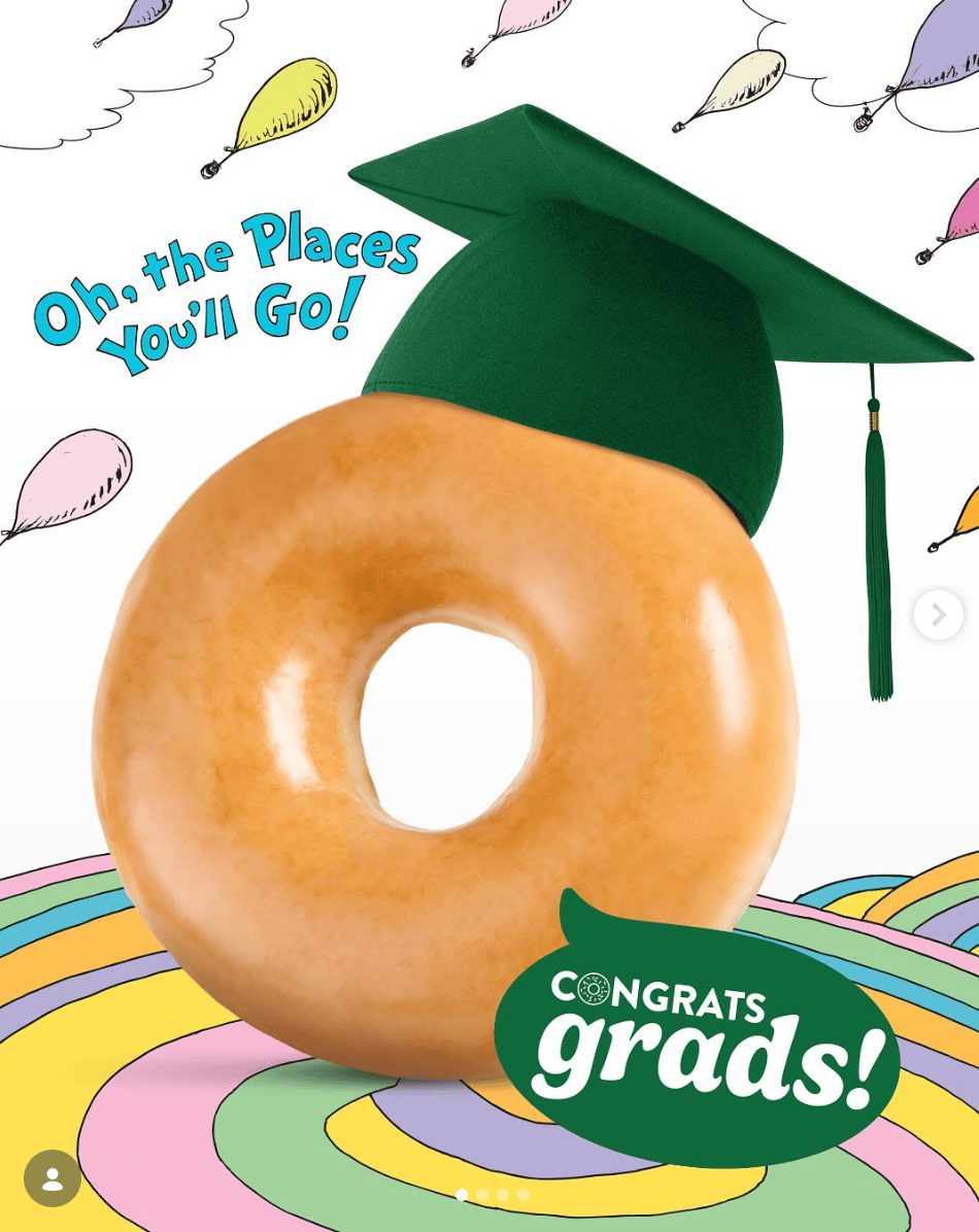 Krispy Kreme Graduation