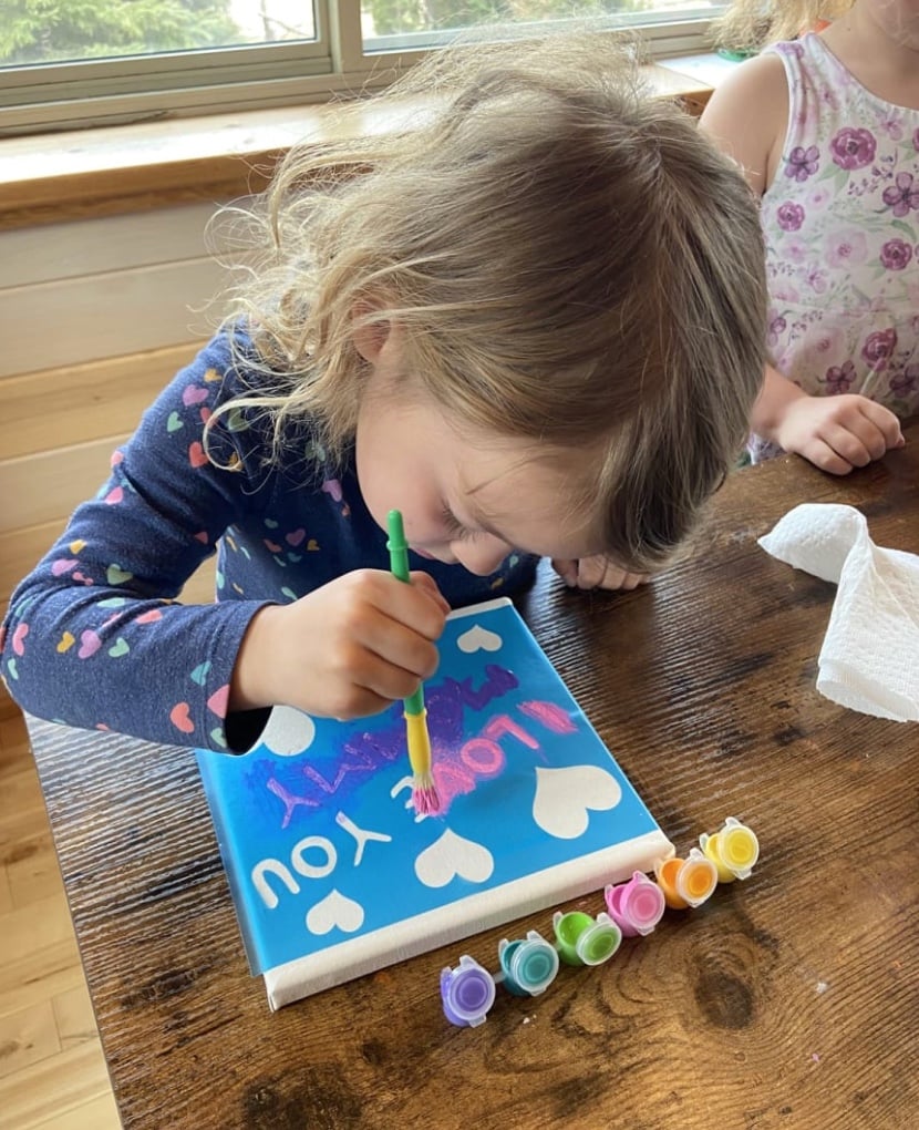 painting set for mother's day 