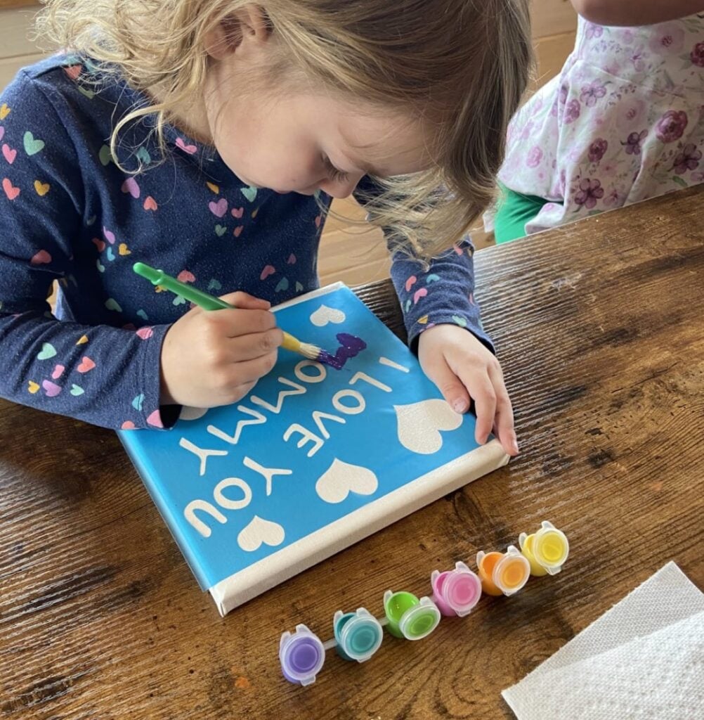 Mother's Day Canvas Painting Set 