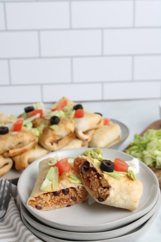 Black Bean Chimichangas Final 6 Black Bean Chimichangas Final 6