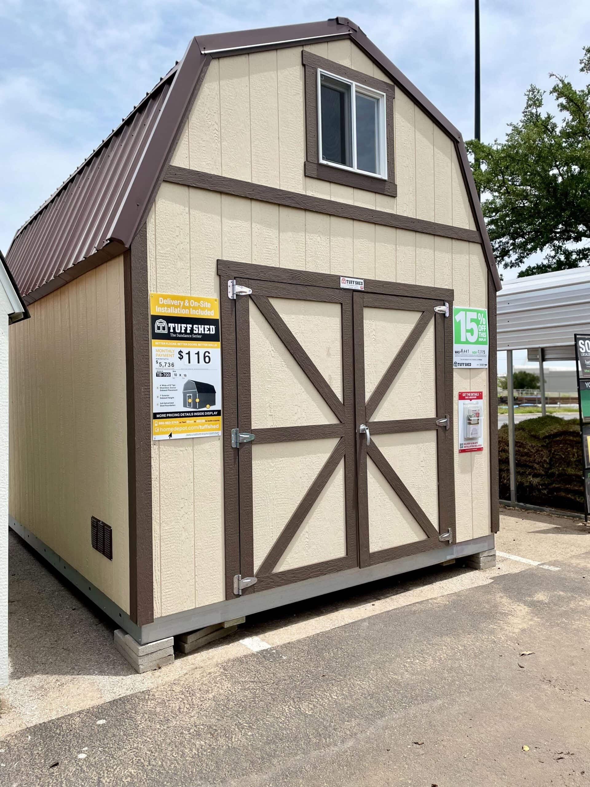 home depot tiny home