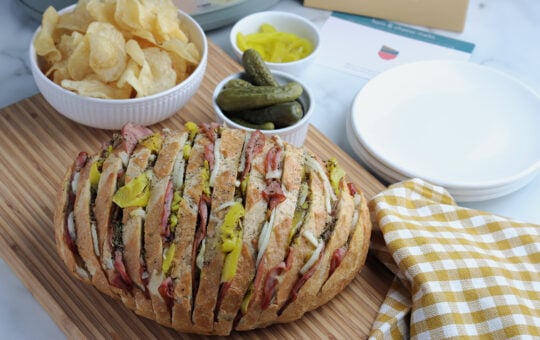 Ham and Cheese Melts in the Slow Cooker