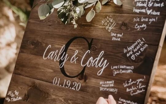personalized guestbook