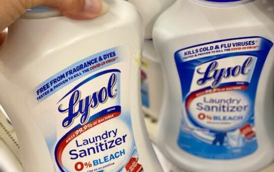 lysol laundry sanitizer
