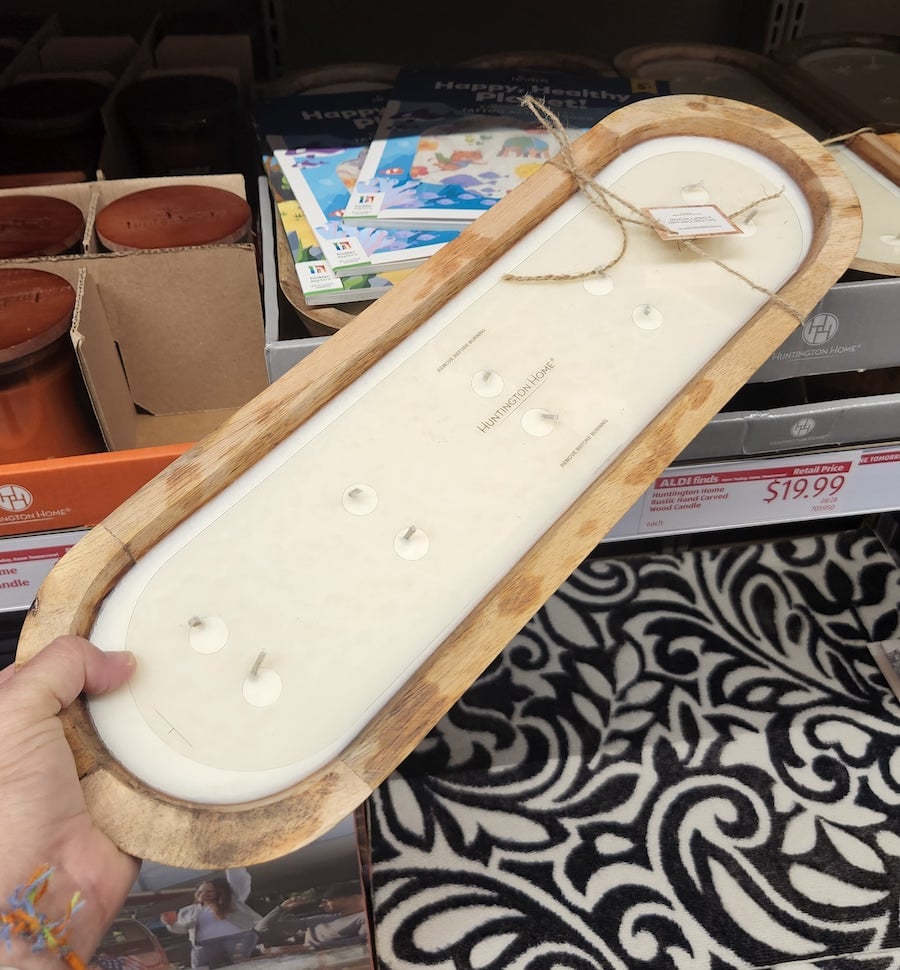 Aldi Finds This Week Dough Bowl Candle