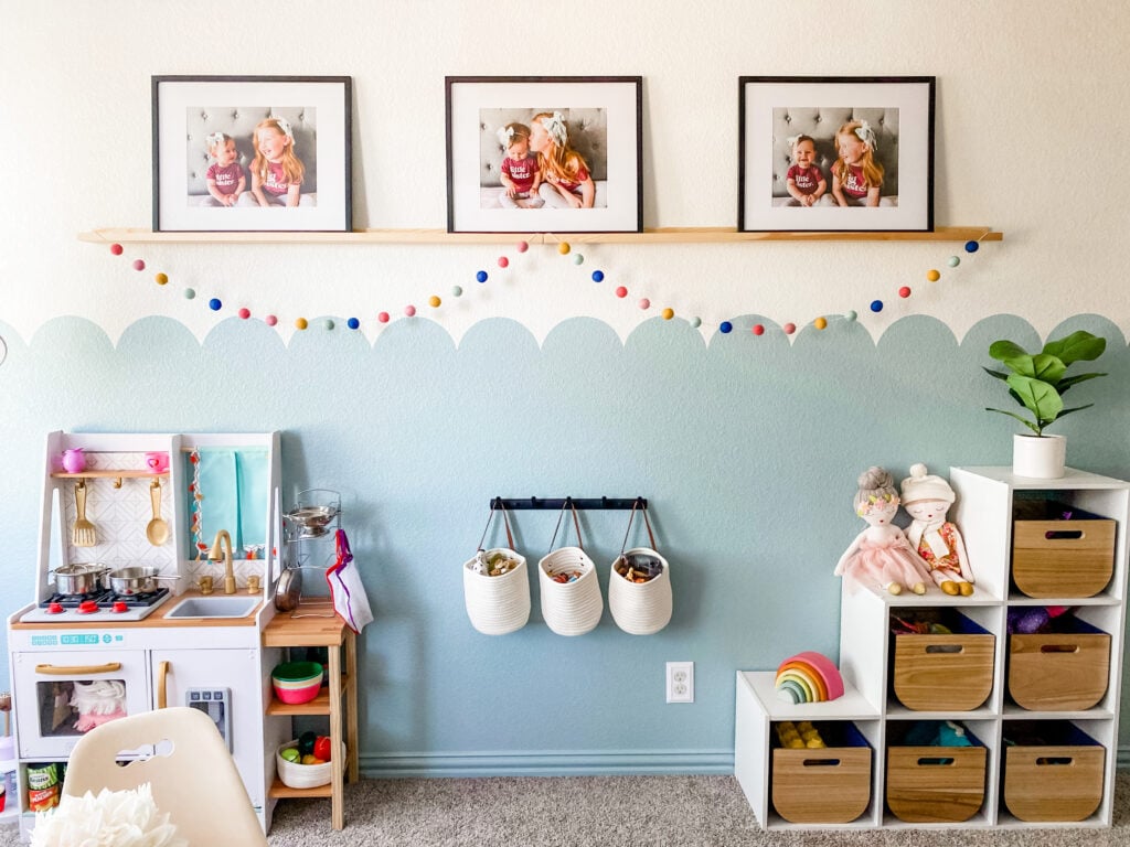 Finished kids playroom 