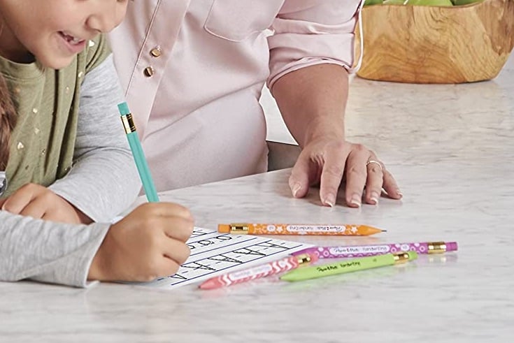 Paper Mate Kids Triangular Mechanical Pencil Set paper mate triangular mechanical pencils
