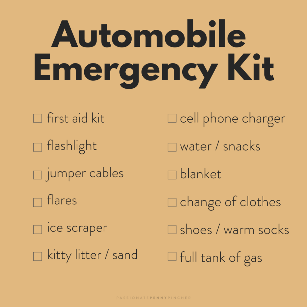 Car Emergency Kit | Our Readers Share What To Include!